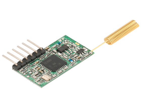 módulo sem fio do transceptor do módulo de controle 100mW 433MHz Mini Size RF para 1km
