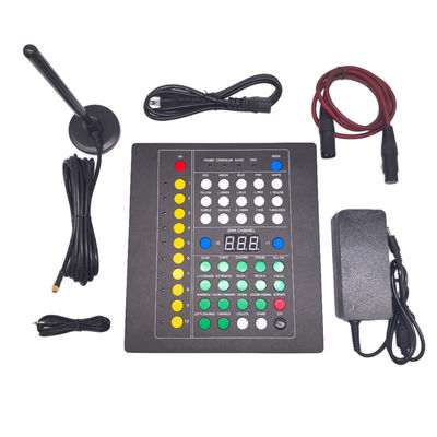 Profissionais DMX Controlador sem fio Concert Support Glow LED Pulseira 10 Zona Controlador sem fio