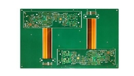 Rigid Flex Multilayer PCB Board FR4 PI 6 Layer ENIG Gold Finger Finished