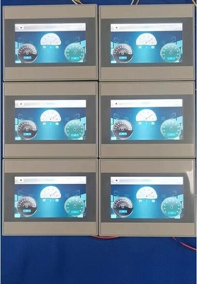 4,3" baixo Mini-tamanho custado HMI da relação de máquina humana para a solução encaixada do toque