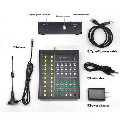 Pulseiras de controlo central DMX Compatível RF Controlador sem fio para shows, concertos, festas
