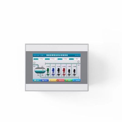 400cd/m2 Brilho Painel de ecrã táctil industrial com tensão de entrada DC 12V/24V e faixa de temperatura -20-60C