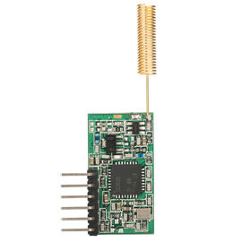 módulo de dados sem fio sem fio do módulo de controle 100mW 433MHz para o mini tamanho de 500m