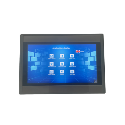 relação RS232 RS485 64MB RAM Modbus da máquina da pessoa de 10Inch TFT LCD