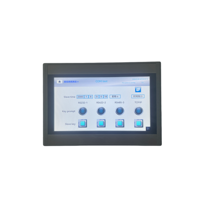relação RS232 RS485 64MB RAM Modbus da máquina da pessoa de 10Inch TFT LCD
