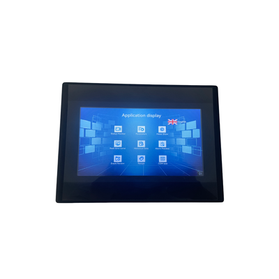 ODM 7" porto de COM do painel do tela táctil de HMI ou porta ethernet 350nit