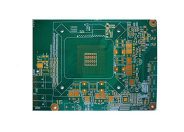 Placa Multilayer do PWB da cor verde, superfície do ouro da imersão da placa de circuito impresso do PWB