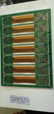 4 rígidos mergulham de superfície Multilayer de ENIG do PI da placa 1.5mm FR4 TG150 do PWB terminado